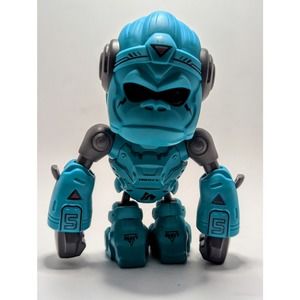 Braha King Kong Die Cast Interactive Action Figure Red Infrared Tech LED